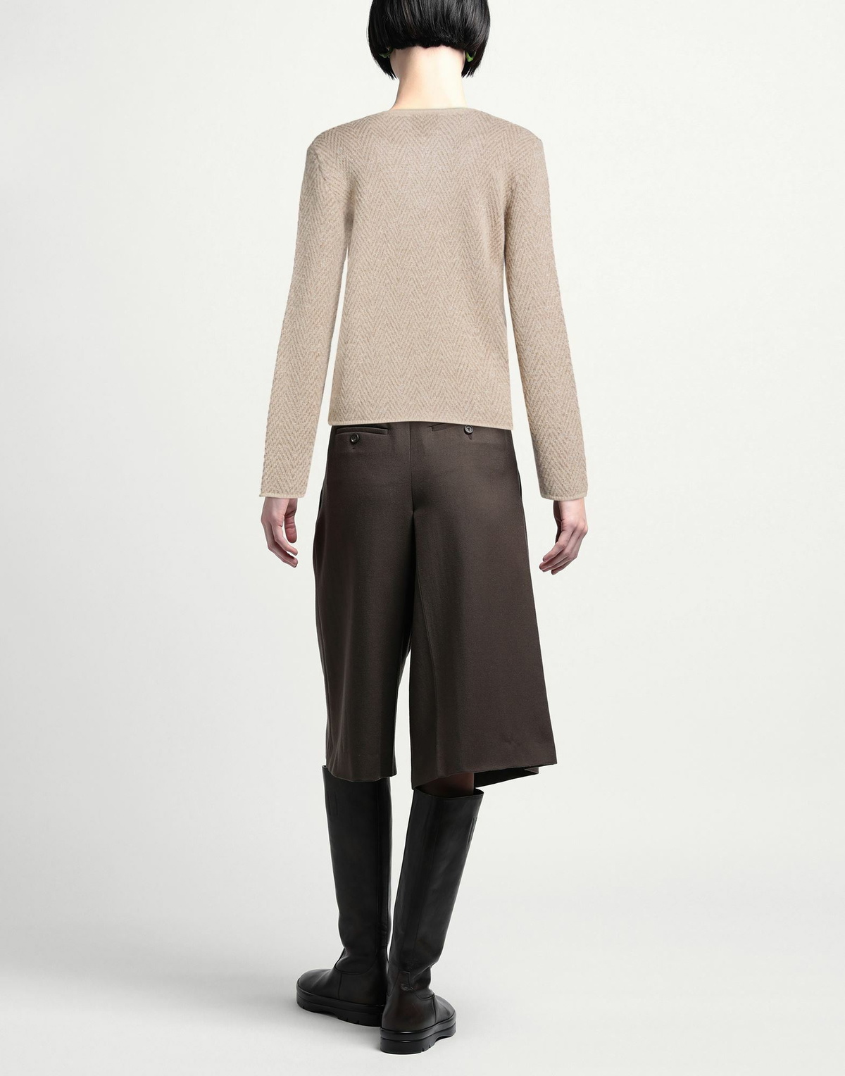 Alessia Santi Womens Sweater in Beige