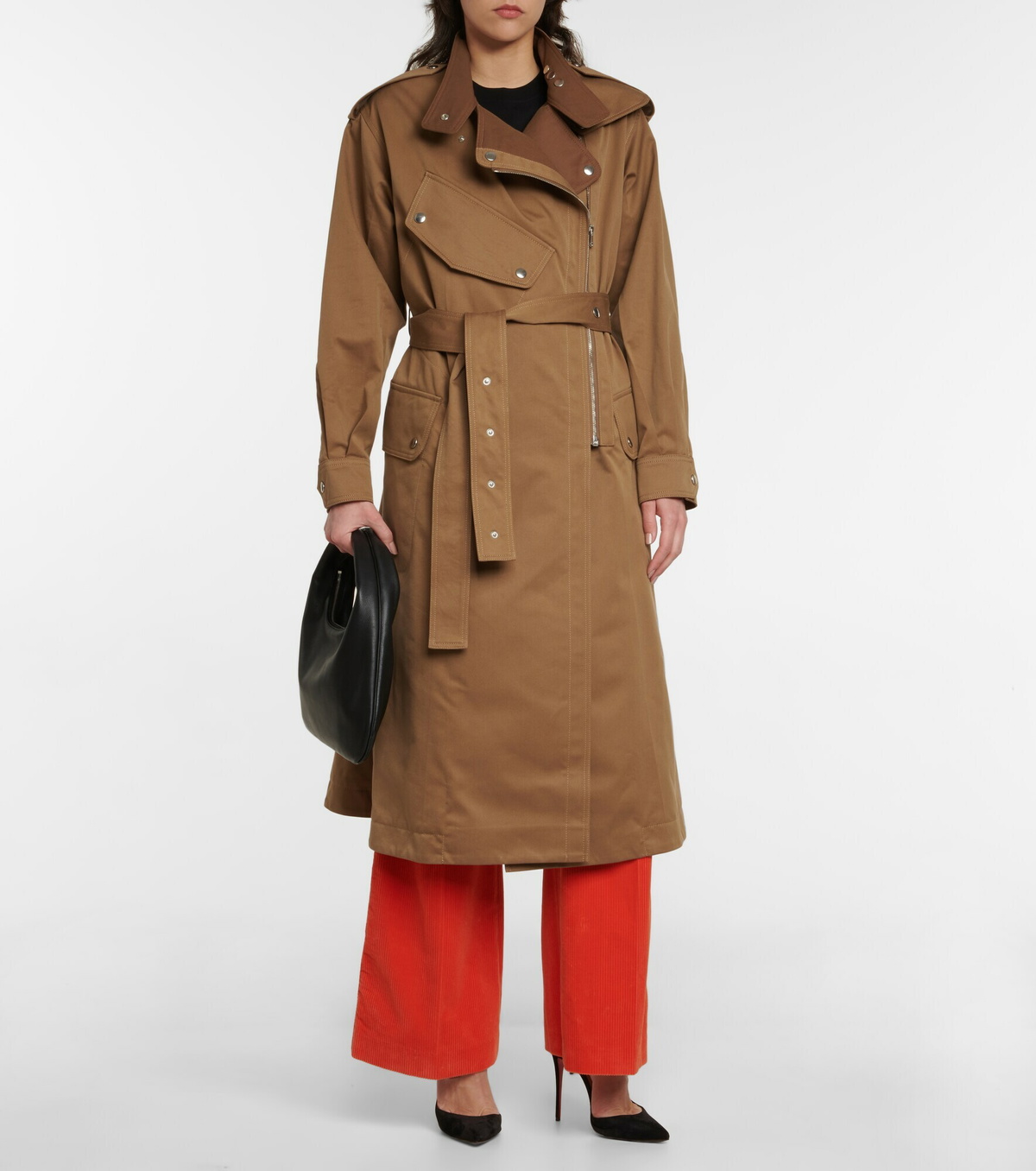 Victoria Beckham - Cotton-blend trench coat Victoria Beckham