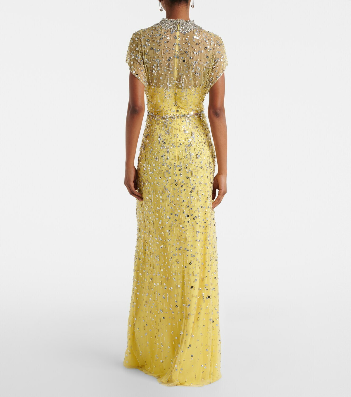 Jenny Packham Crystal Drop beaded gown