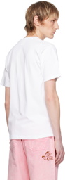 BAPE White ABC Camo College T-Shirt
