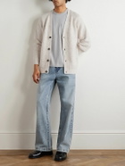 Mr P. - Ribbed-Knit Cardigan - White