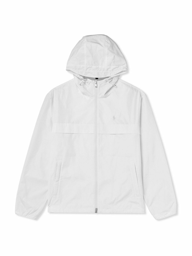 Photo: Polo Ralph Lauren - Logo-Embroidered Shell Hooded Jacket - Neutrals