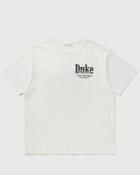Duke & Dexter DR3 Grey Pit Stop Tee White Mens Shortsleefe