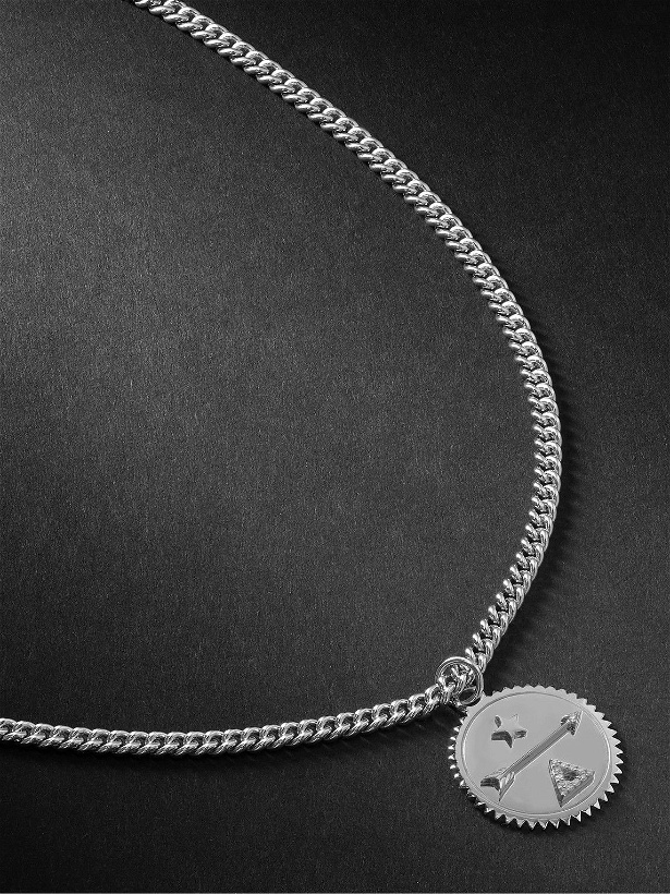 Photo: Foundrae - Dream White Gold Diamond Pendant Necklace