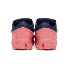 Raf Simons Blue and Pink adidas Originals Edition Ozweego Sneakers