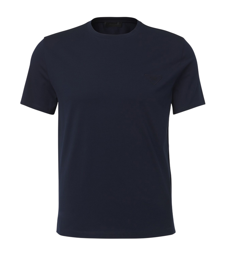 Photo: Prada Cotton-blend jersey T-shirt