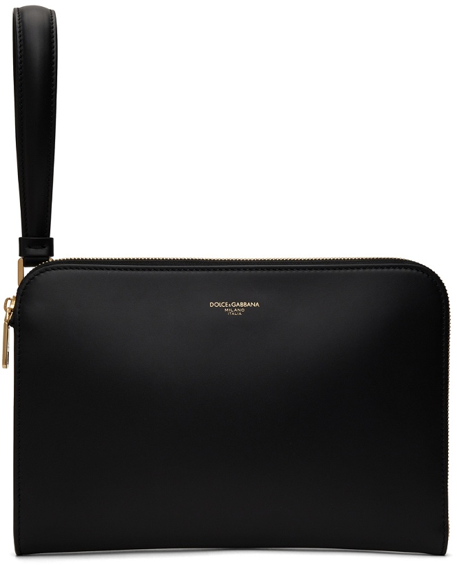 Photo: Dolce & Gabbana Black Monreale Clutch Bag