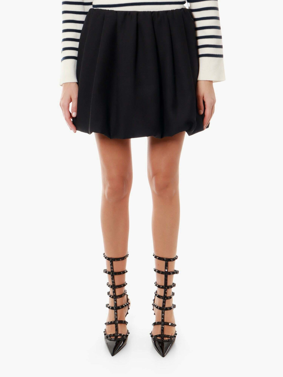 Jupe Valentino Rose En Coton - Taille M - Style Mini Court - Occasion Très Bon état