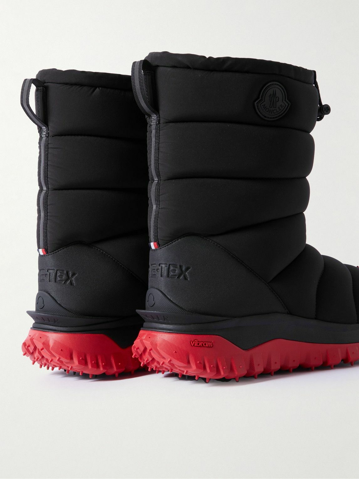 Moncler - Trailgrip Après Rubber-Trimmed Quilted Nylon Snow Boots
