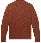 William Lockie - Mélange Wool Sweater - Red