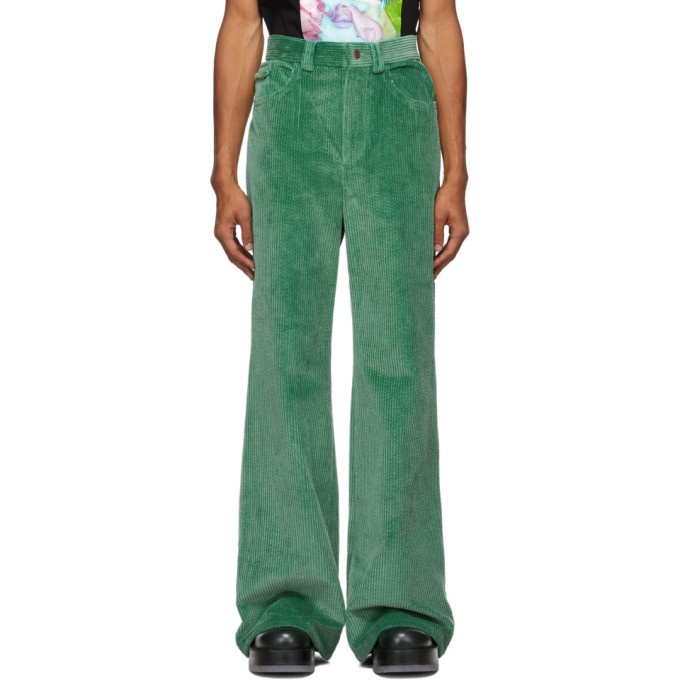 Photo: Marc Jacobs Green Flared Jeans
