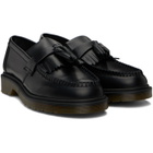 Dr. Martens Black Adrian Smooth Loafers