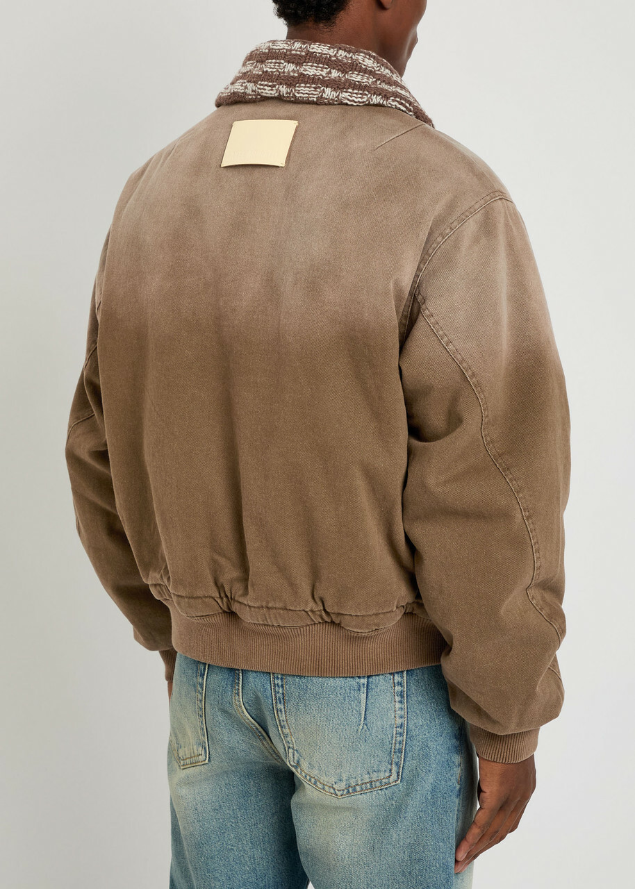 Axel Arigato Axis Denim Jacket Brown