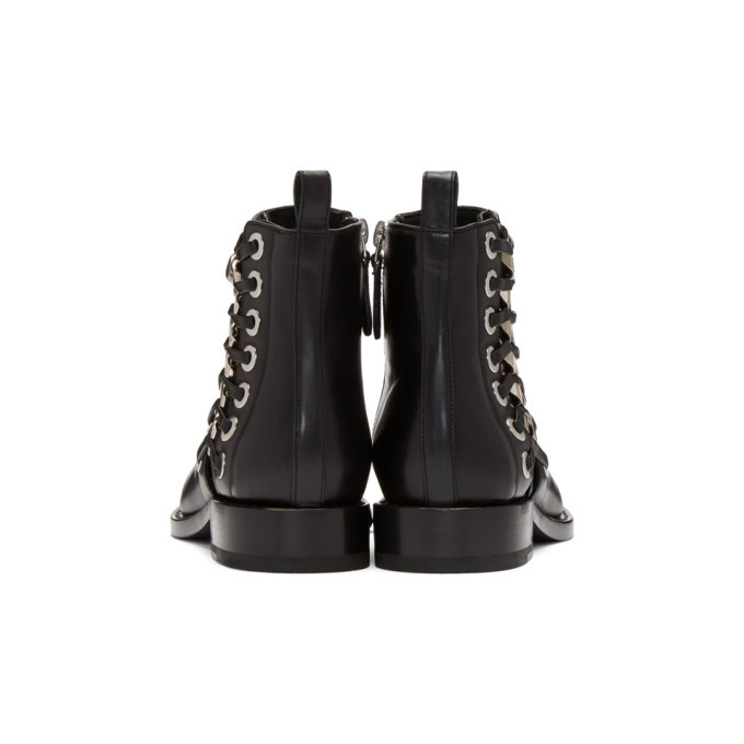 Alexander mcqueen braided chain best sale ankle boots