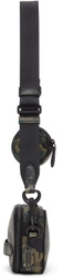Coach 1941 Black & Green Camo Charter Hybrid Crossbody Bag