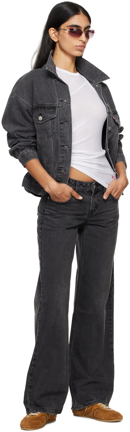 Levi's Black 90s Denim Trucker Jacket