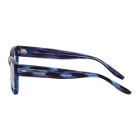 Western Hydrodynamic Research Black and Blue Barton Perreira Edition Matte Sunglasses
