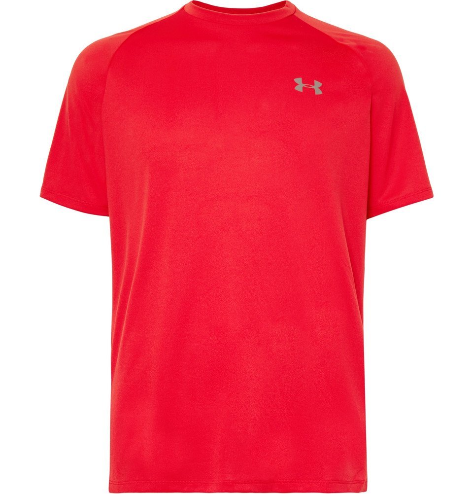 Adidas Sport - Techfit Climalite T-Shirt - Red adidas