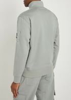 Moose Knuckles Hartsfield Half-zip Cotton Sweatshirt Grey