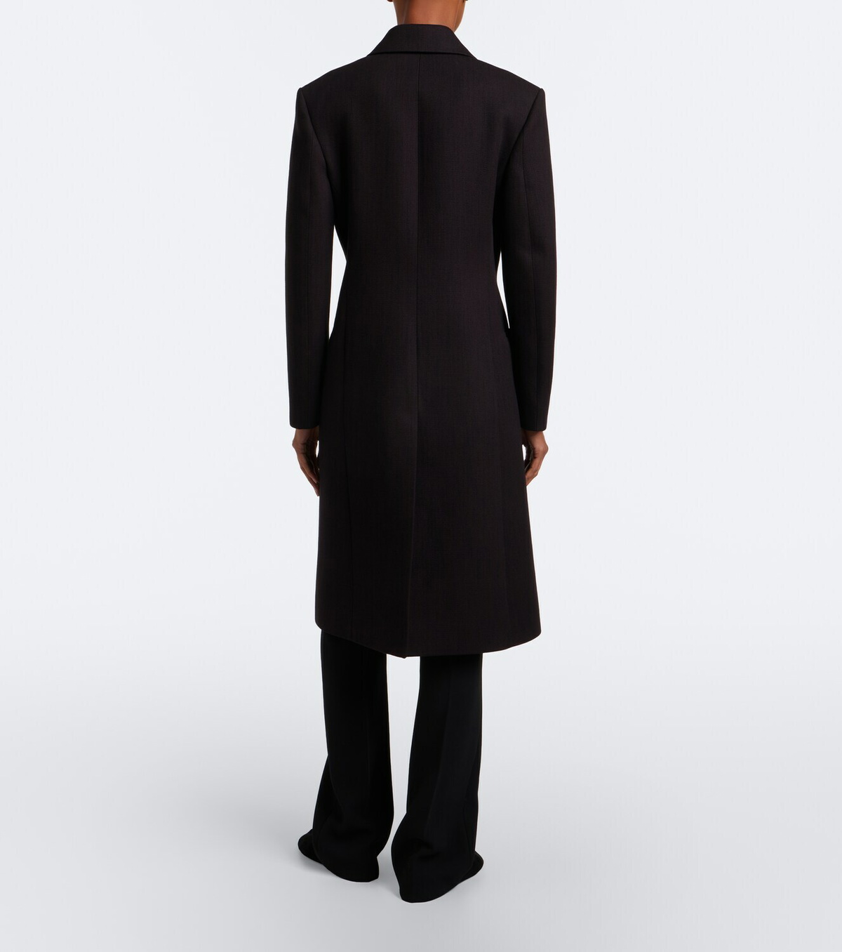 The Row Keone wool and cotton-blend coat