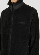 Dulwich Crest Fleece Jacket in Black