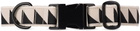 See Scout Sleep Off-White & Black Medium Nice Grill Standard Collar