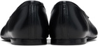 Sandy Liang Black Paw Ballerina Flats