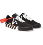 Off-White - Printed Low-Top Canvas Sneakers - Men - Black