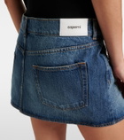 Coperni Denim wrap skirt
