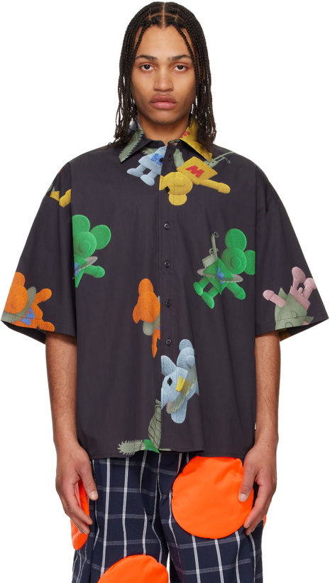 Photo: Walter Van Beirendonck Black Star Shirt