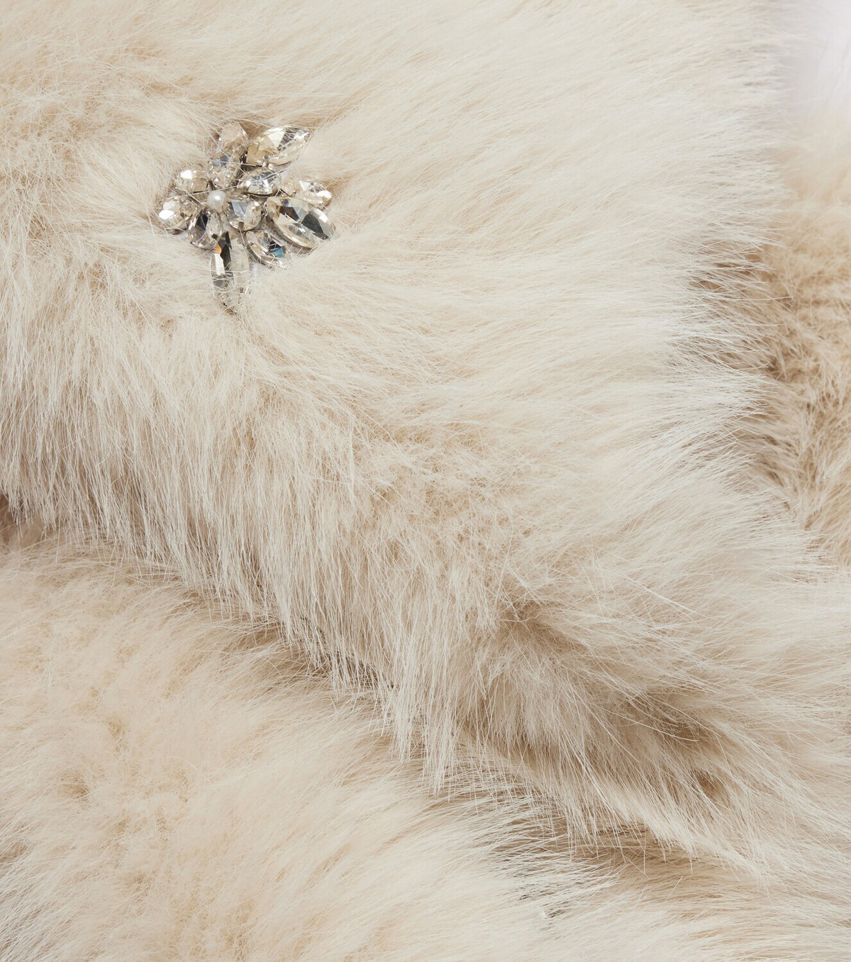 Simone Rocha Crystal-embellished scarf