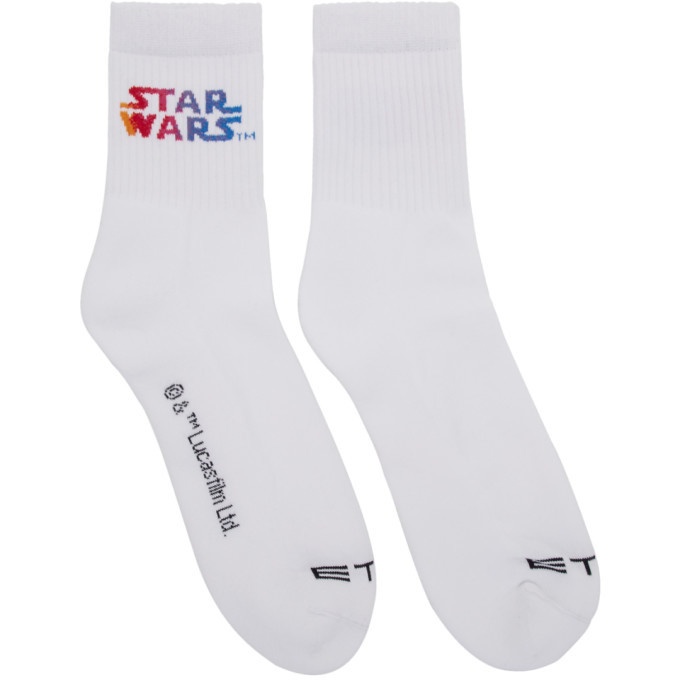 Photo: Etro White Star Wars Edition Socks