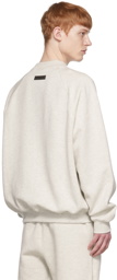 Essentials Off-White Cotton Sweatshirt