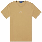 Polo Ralph Lauren Men's Chain Stitch Logo T-Shirt in Desert Khaki