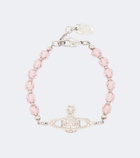 Vivienne Westwood Messaline Orb beaded bracelet