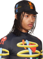 Walter Van Beirendonck Black Toyterror Cycling Cap