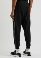 Alexander Mcqueen Logo-appliqué Cotton Sweatpants Black