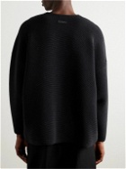 Fear of God - Ottoman Ribbed Wool Sweater - Black