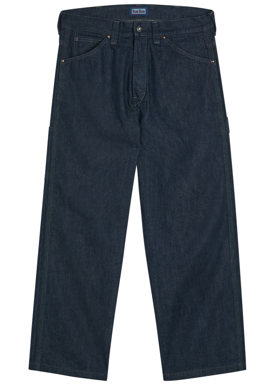 Blue Blue Relaxed Straight-leg Jeans Indigo