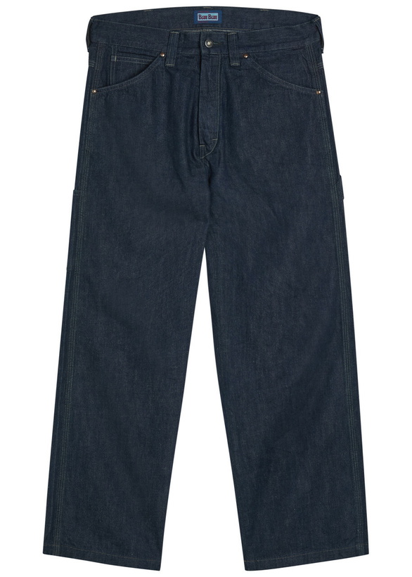Photo: Blue Blue Relaxed Straight-leg Jeans Indigo