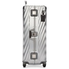 Tumi Silver Aluminium Worldwide Trip Packing Suitcase