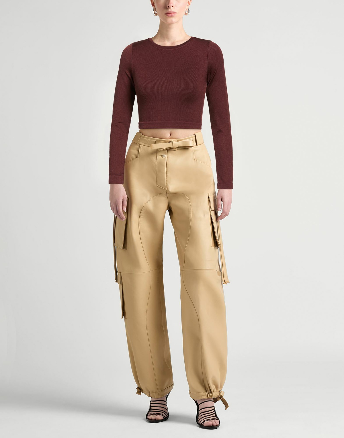 Prism Womens T-shirt Chocolate in Brown