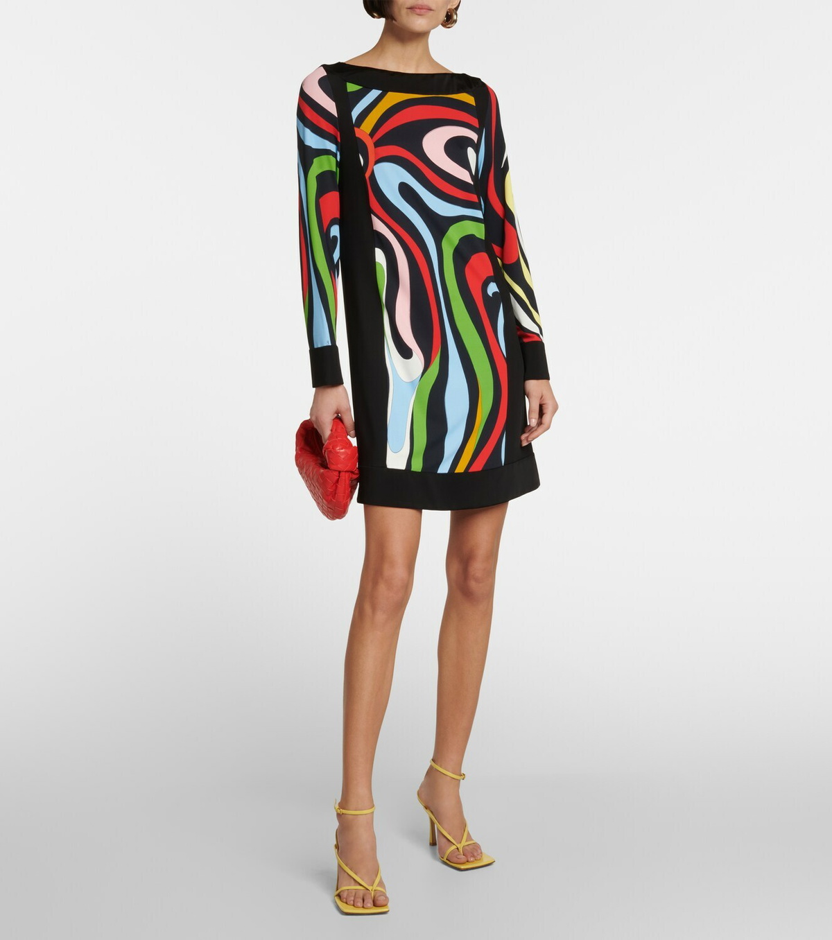 Pucci - Printed jersey minidress Emilio Pucci