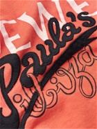 LOEWE - Paula's Ibiza Logo-Detailed Tie-Dyed Cotton-Jersey T-Shirt - Orange