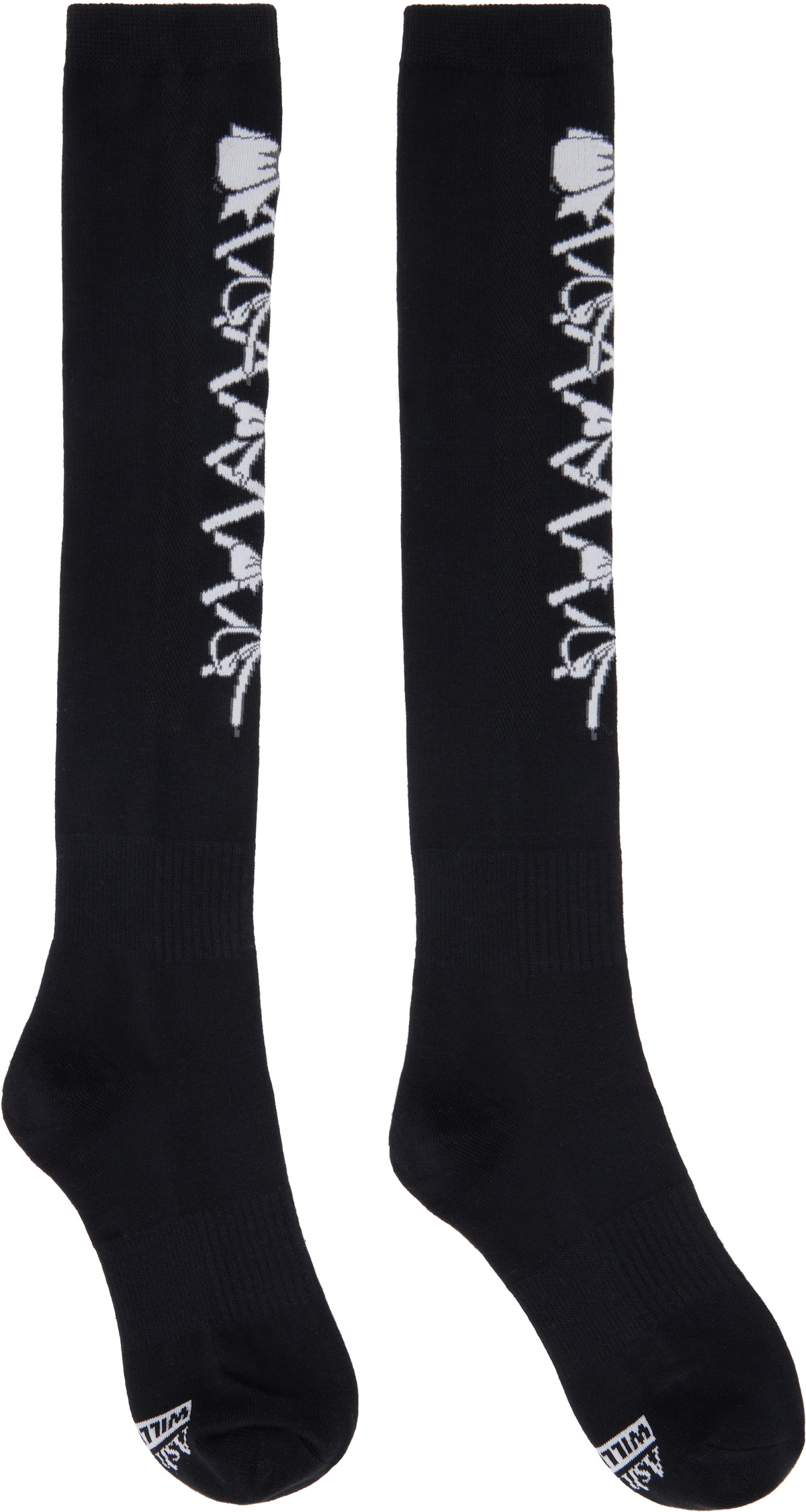 Ashley Williams Pink 'Suffer' Socks Ashley Williams