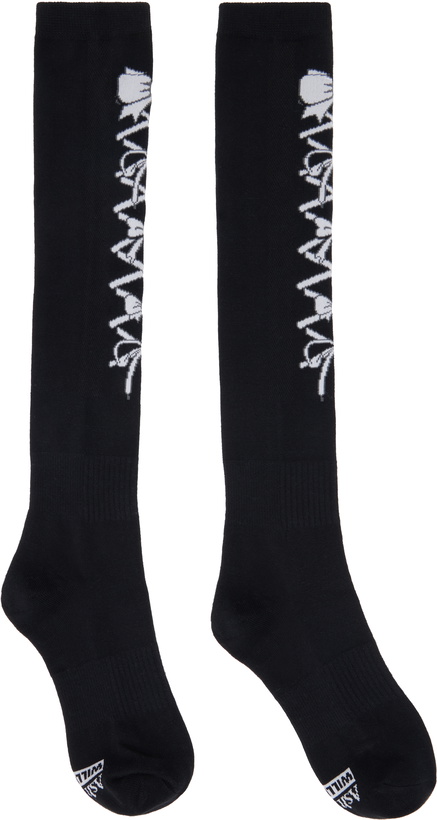 Photo: Ashley Williams Black Lace Knee Socks