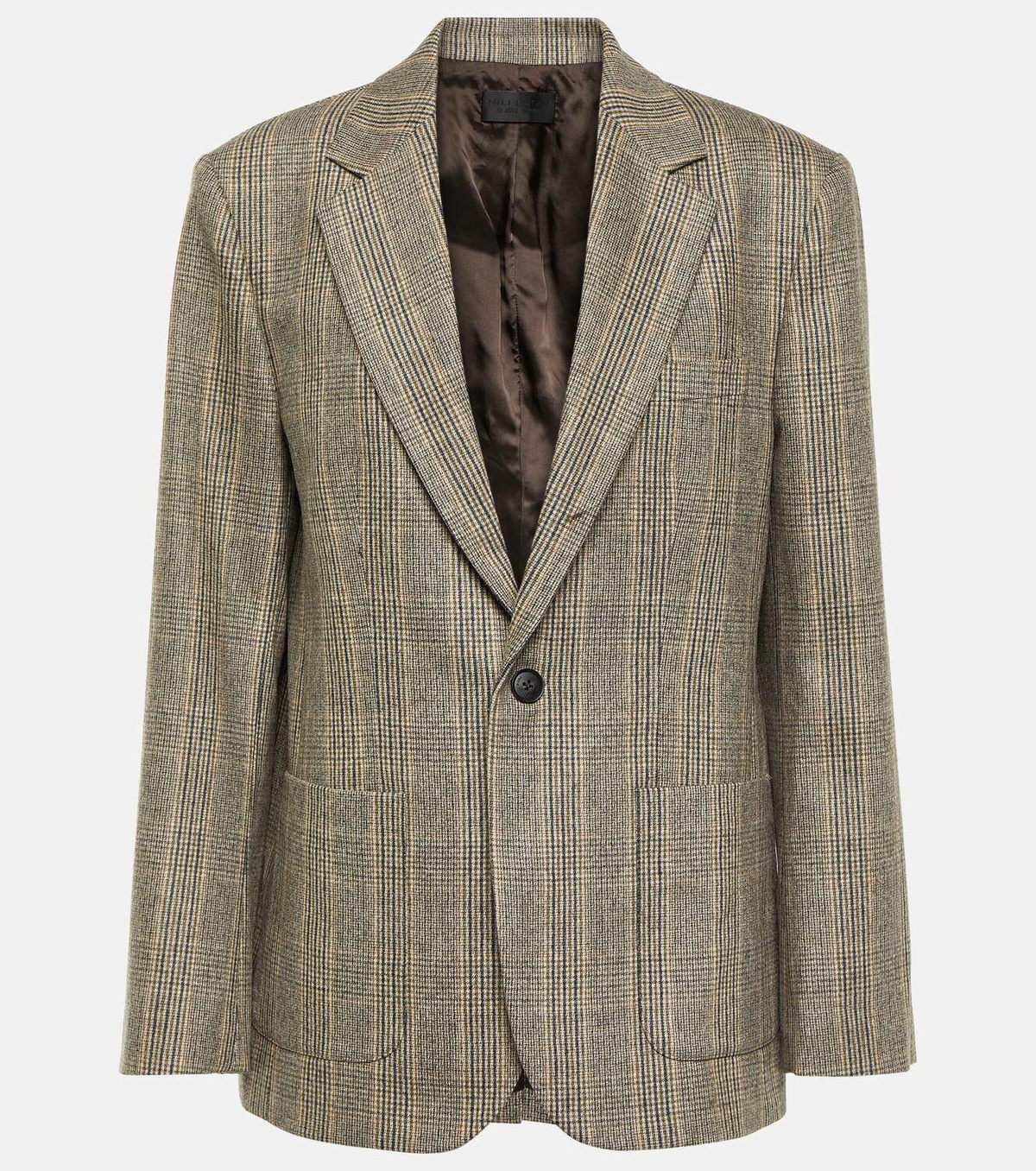 Nili Lotan Gael Boyfriend wool and cashmere blazer Nili Lotan