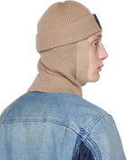 Y-3 Beige Icon Balaclava