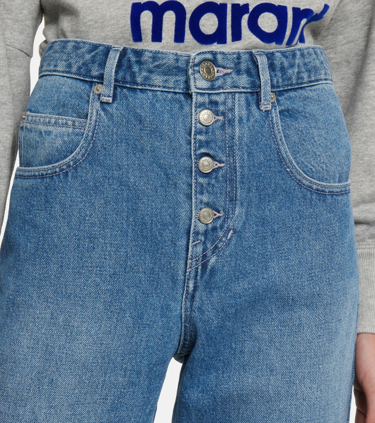 Marant Etoile Belden high-rise cropped jeans Isabel Marant Marant Etoile Belden high-rise cropped jeans Isabel Marant