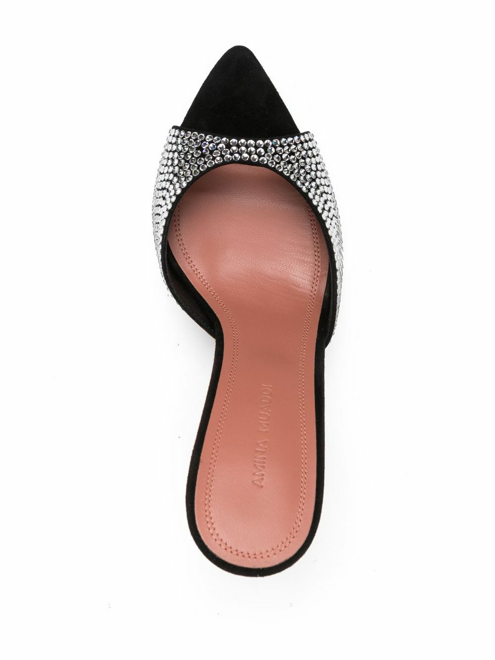 AMINA MUADDI - Caroline Crystal Mules
